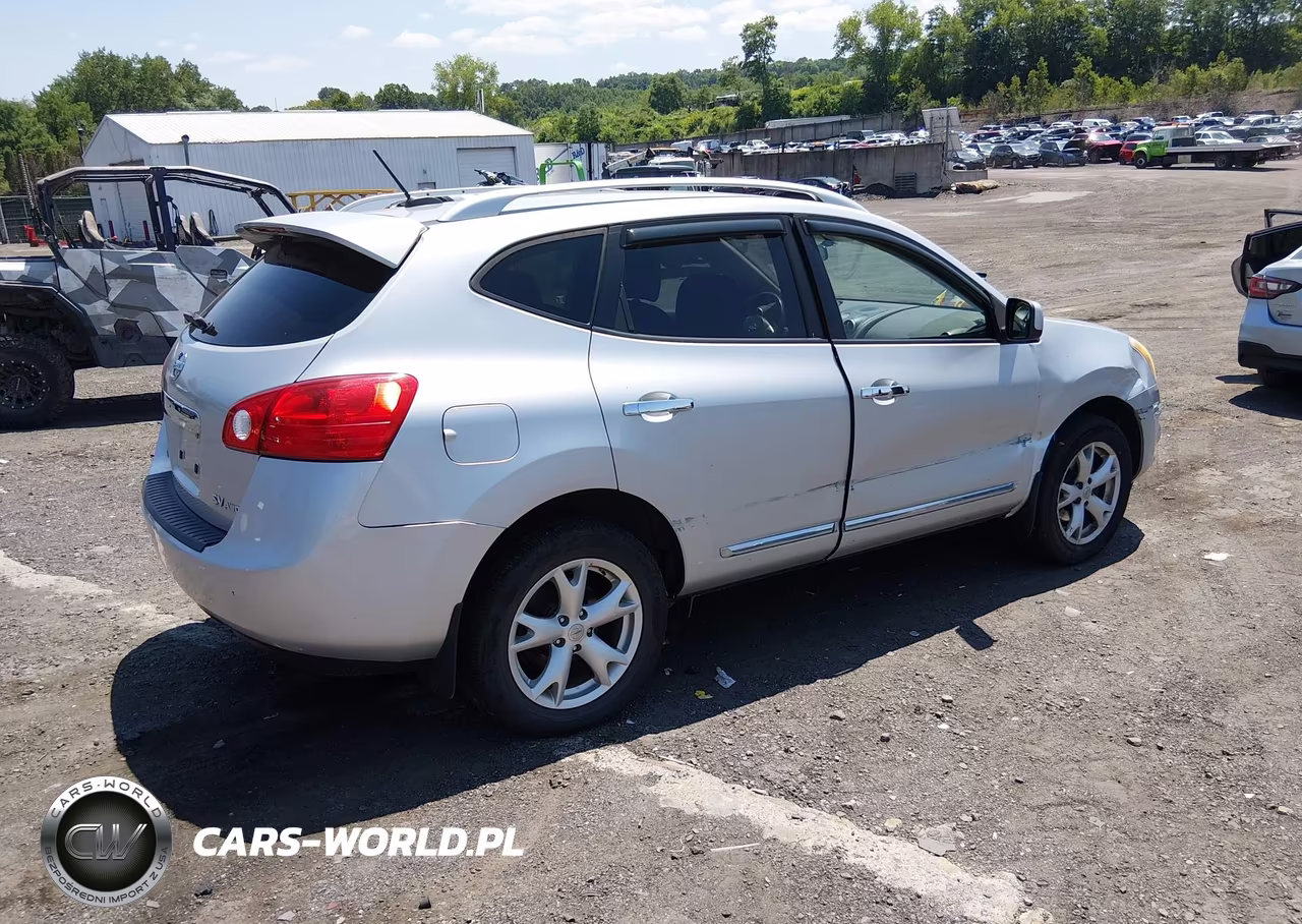 2011 Nissan Rogue Sv VIN:JN8AS5MVXBW312476 - 4