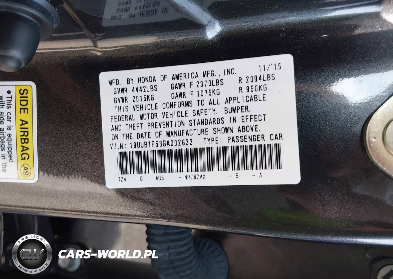 2016 Acura Tlx Tech VIN:19UUB1F53GA002822 - 9