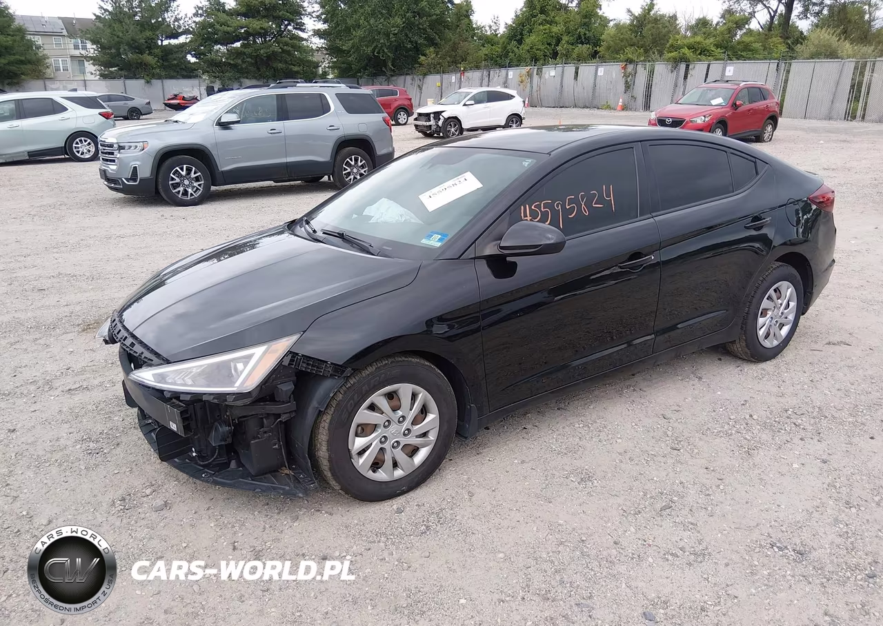 2020 Hyundai Elantra Se VIN:KMHD74LFXLU953957 - 2