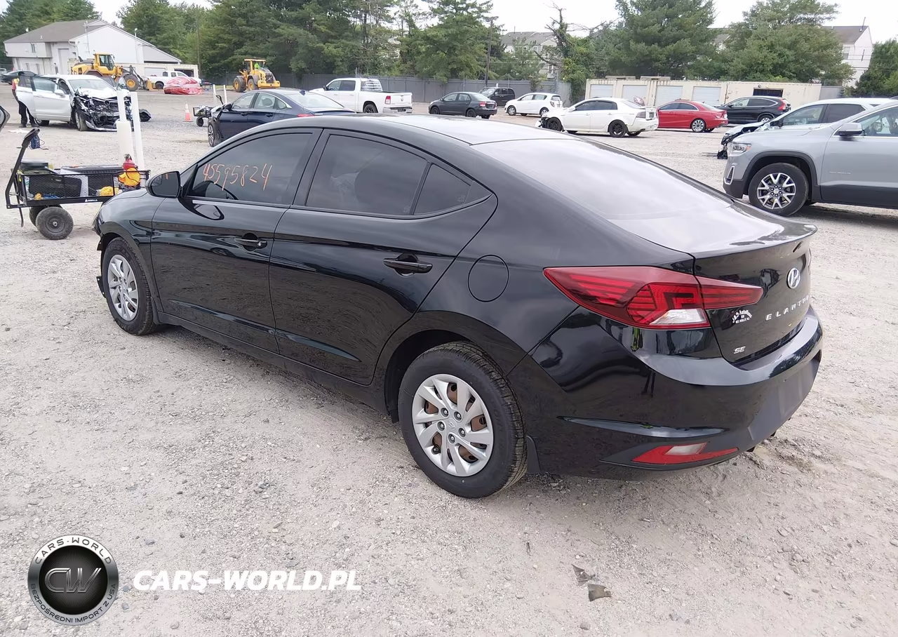 2020 Hyundai Elantra Se VIN:KMHD74LFXLU953957 - 3