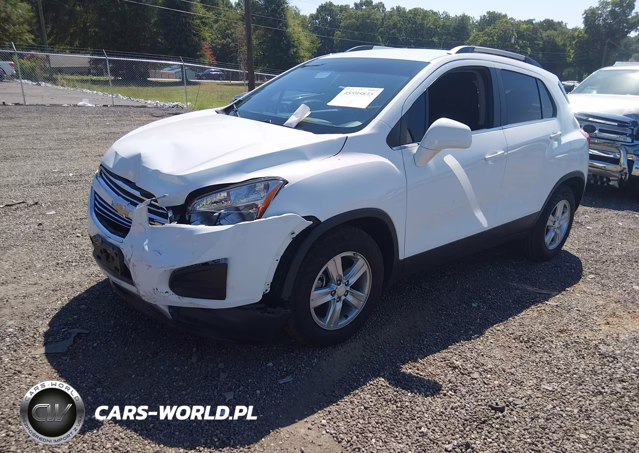 2016 Chevrolet Trax Lt VIN:3GNCJLSB2GL233764 - 2