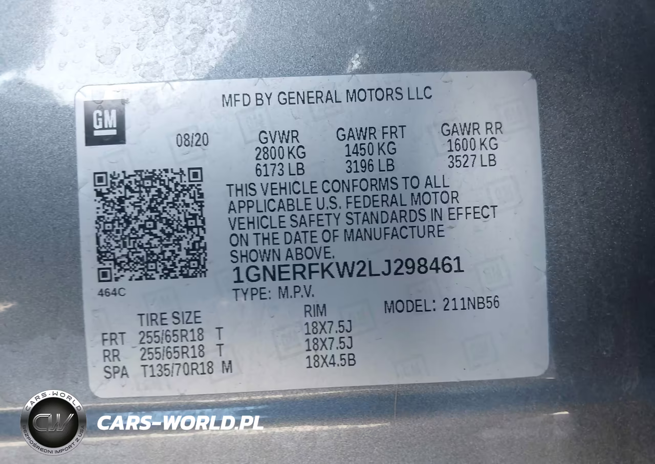 2020 Chevrolet Traverse Fwd Ls VIN:1GNERFKW2LJ298461 - 9