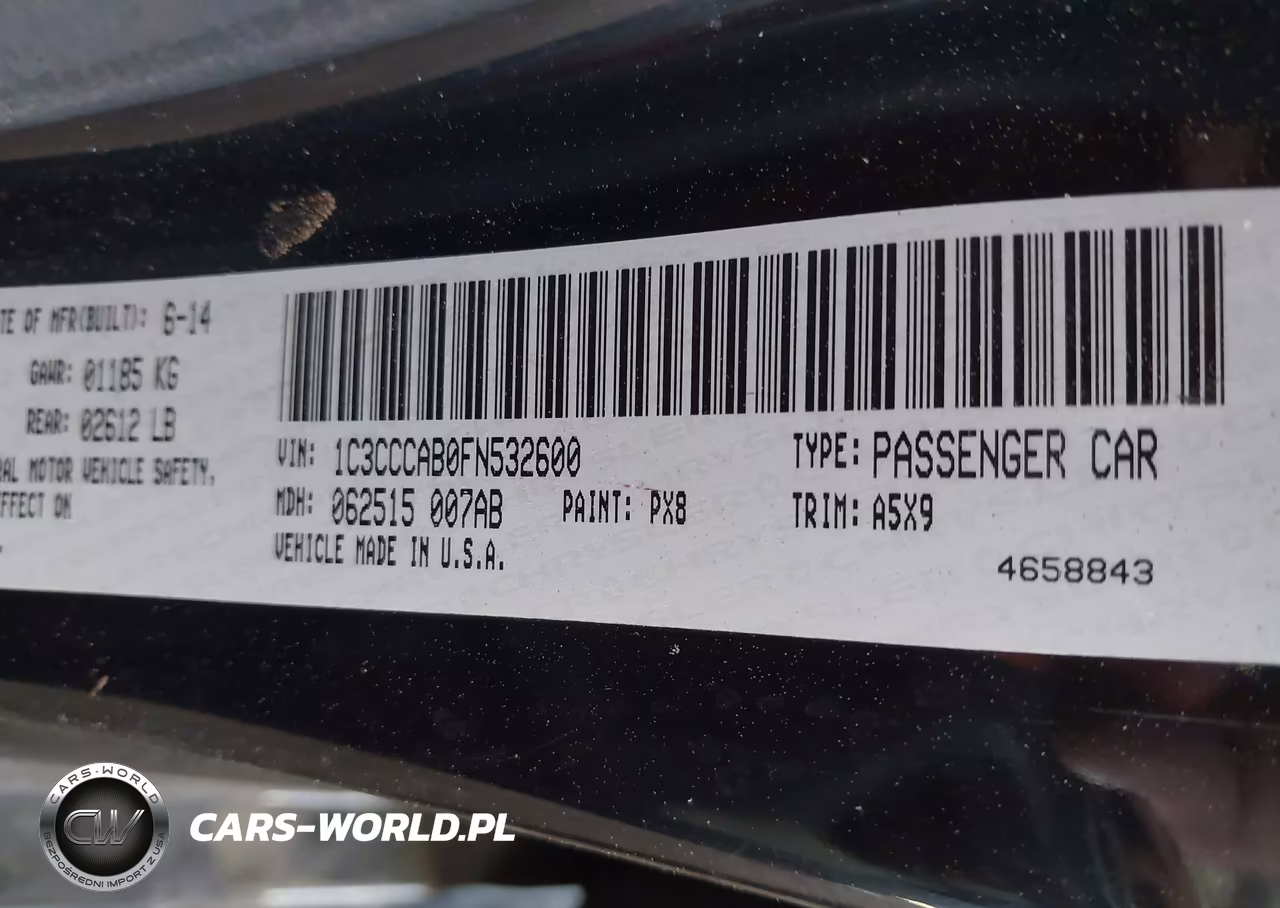 2015 Chrysler 200 Limited VIN:1C3CCCAB0FN532600 - 9