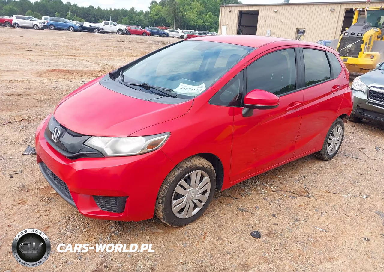 2016 Honda Fit Lx VIN:JHMGK5H53GX028168 - 2