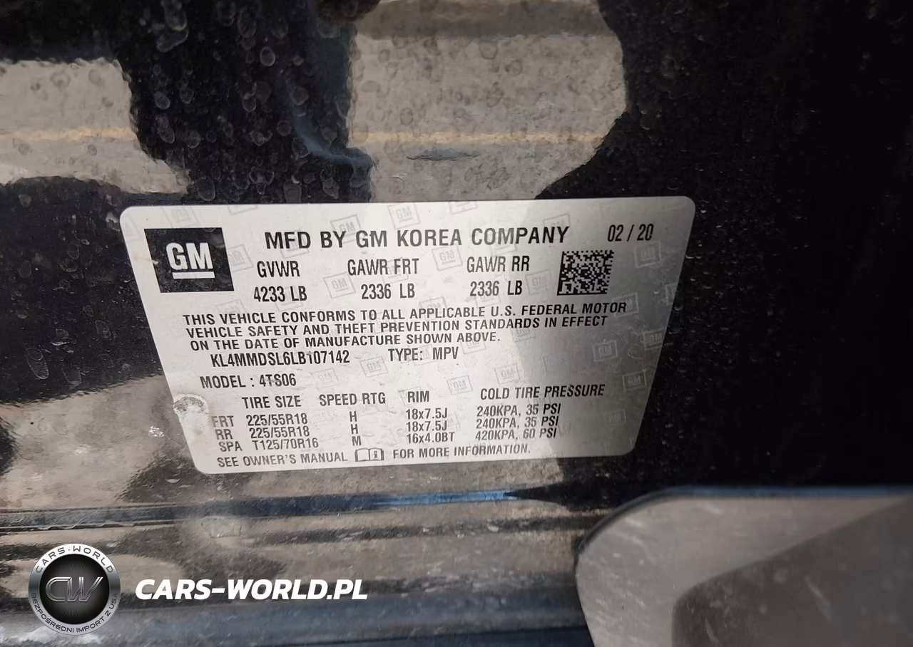 2020 Buick Encore Gx Fwd Select VIN:KL4MMDSL6LB107142 - 9
