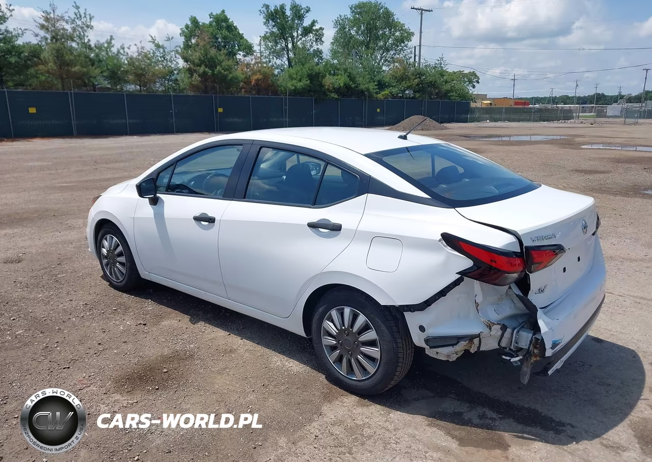 2020 Nissan Versa S Xtronic Cvt VIN:3N1CN8DV4LL859623 - 3