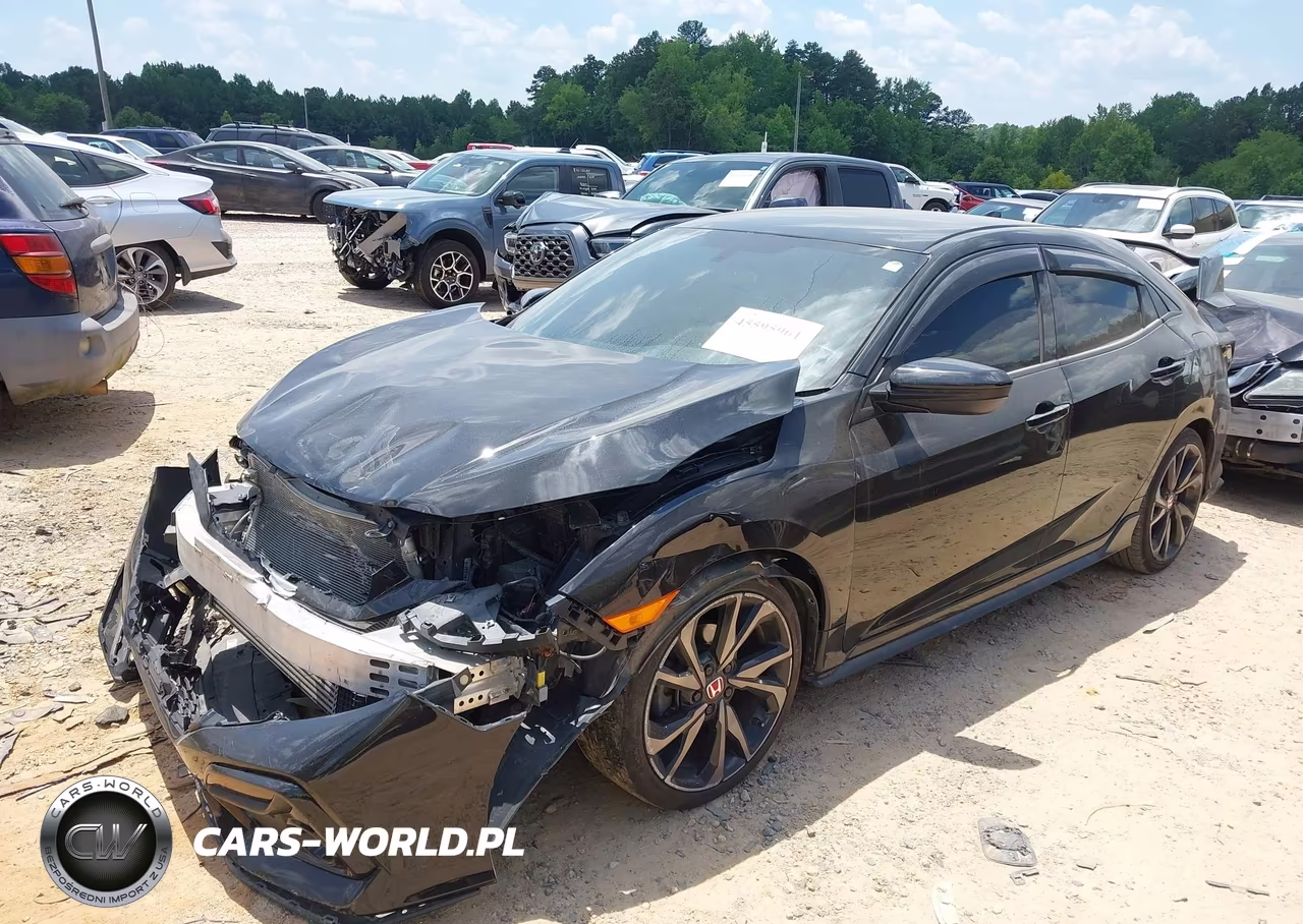 2018 Honda Civic Sport VIN:SHHFK7H46JU231247 - 2