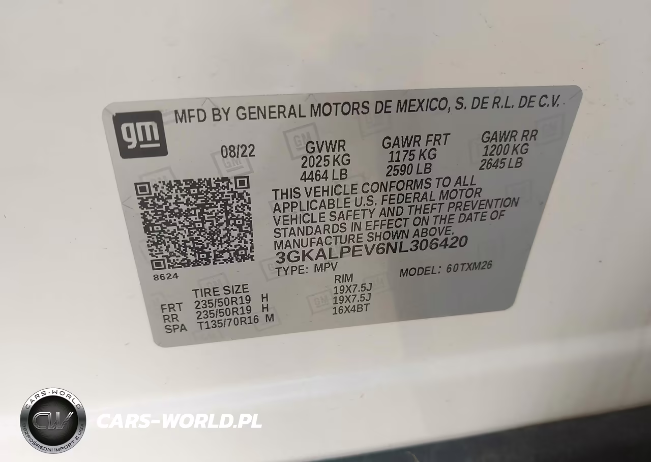 2022 GMC Terrain Fwd Slt VIN:3GKALPEV6NL306420 - 9