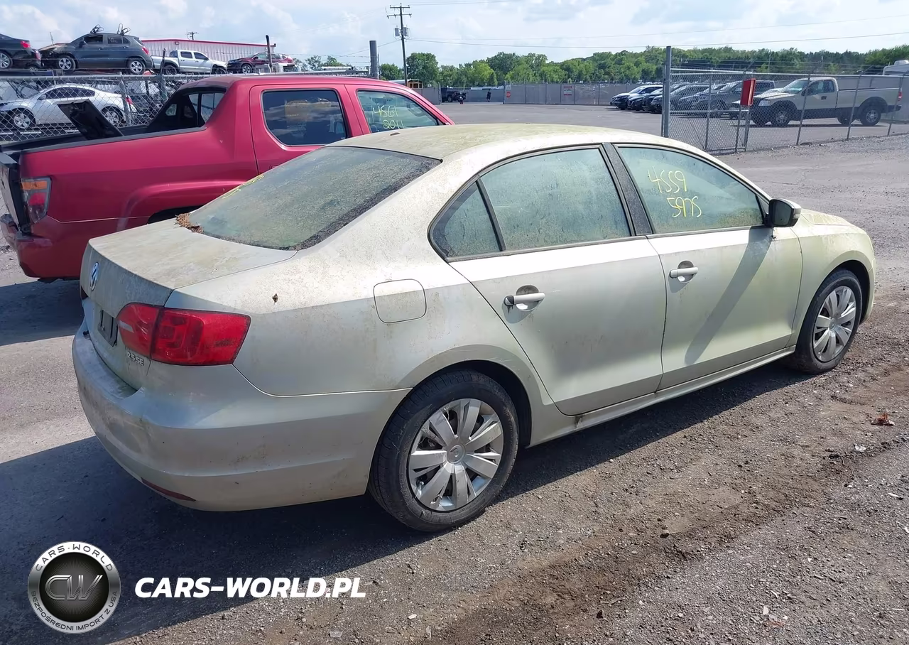 2011 Volkswagen Jetta 2.5L Se VIN:3VWDX7AJ0BM397266 - 4