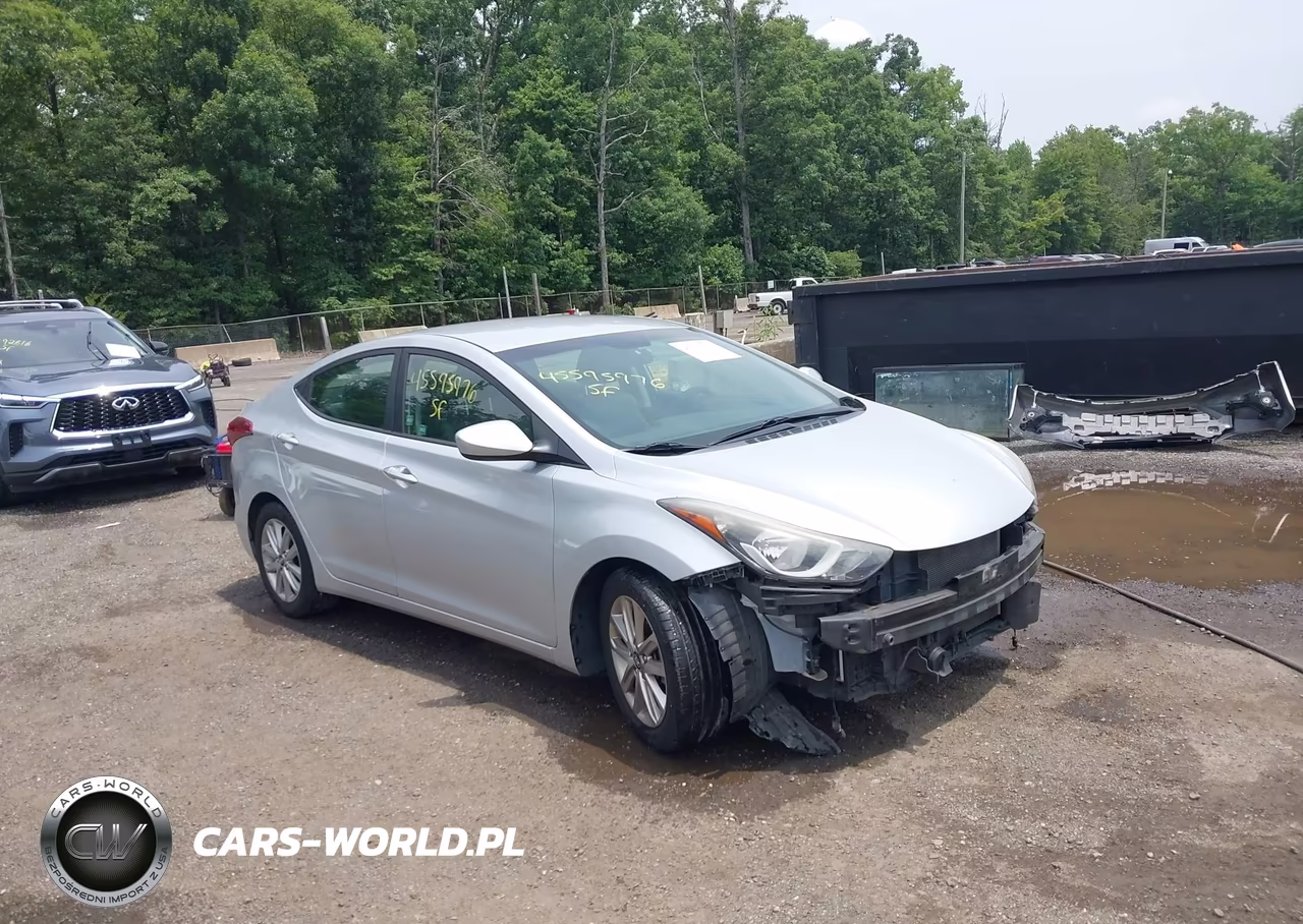 2015 Hyundai Elantra Se (Ulsan Plant)