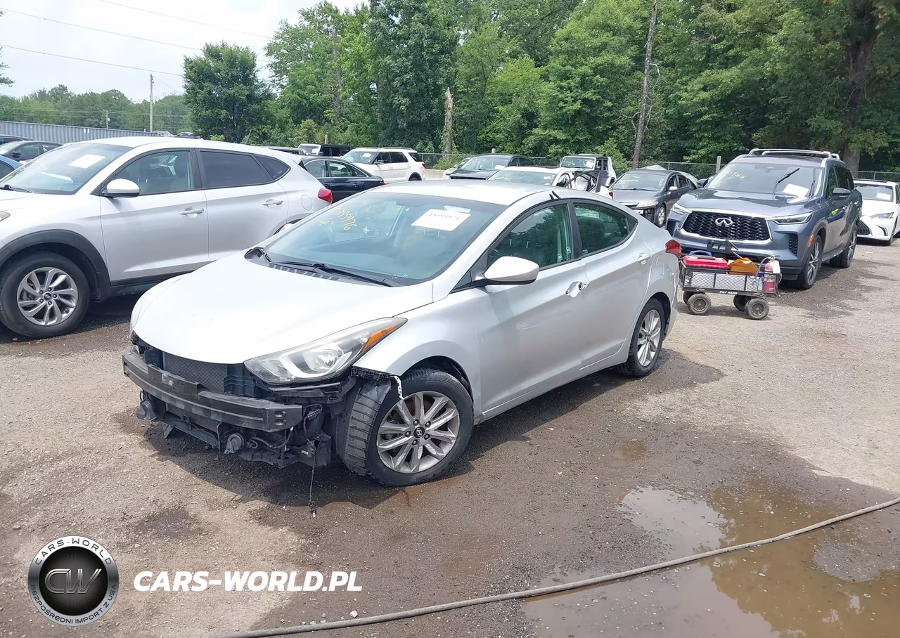 2015 Hyundai Elantra Se (Ulsan Plant) VIN:KMHDH4AE1FU299538 - 2