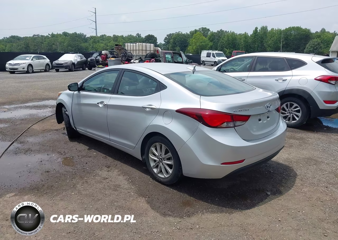 2015 Hyundai Elantra Se (Ulsan Plant) VIN:KMHDH4AE1FU299538 - 3