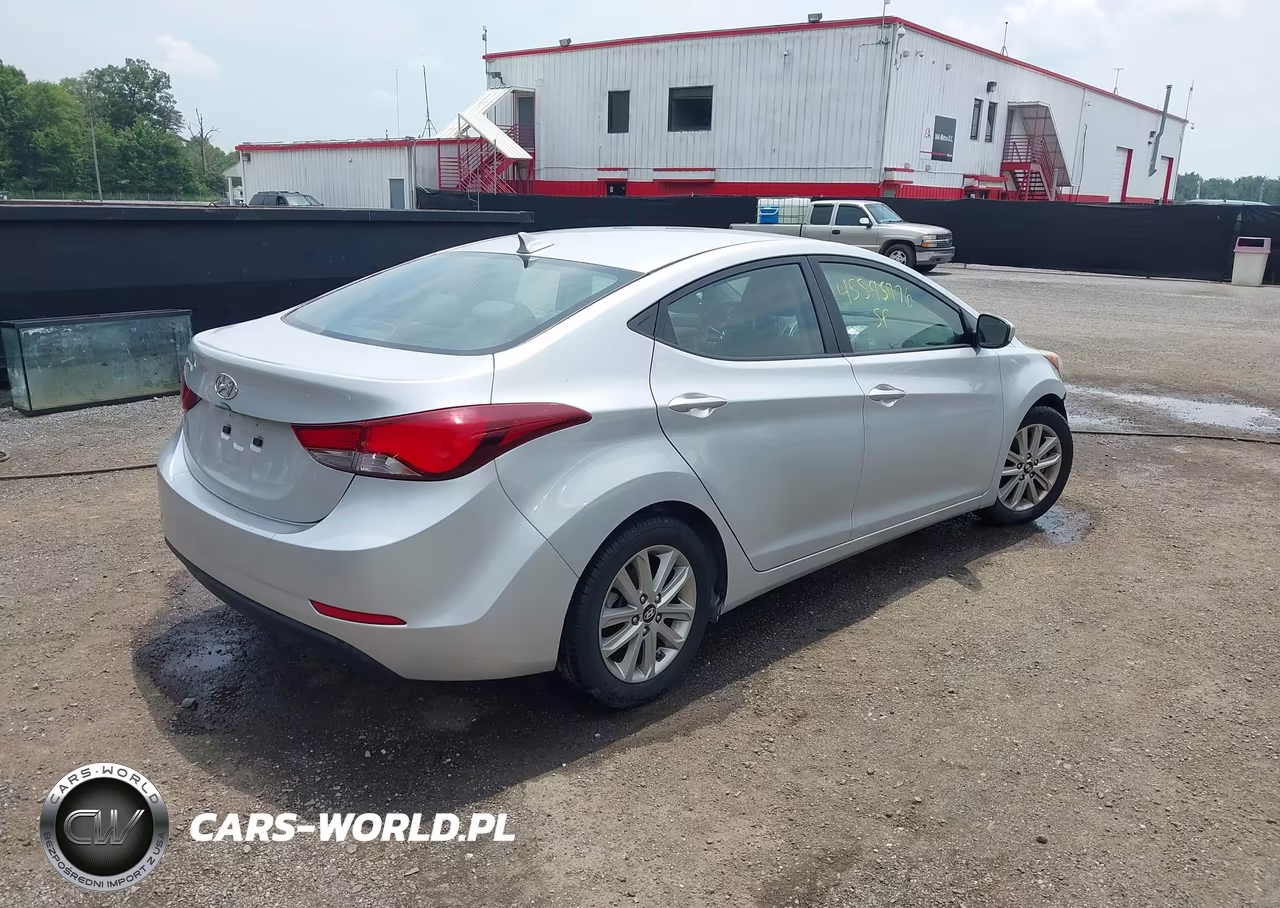 2015 Hyundai Elantra Se (Ulsan Plant) VIN:KMHDH4AE1FU299538 - 4