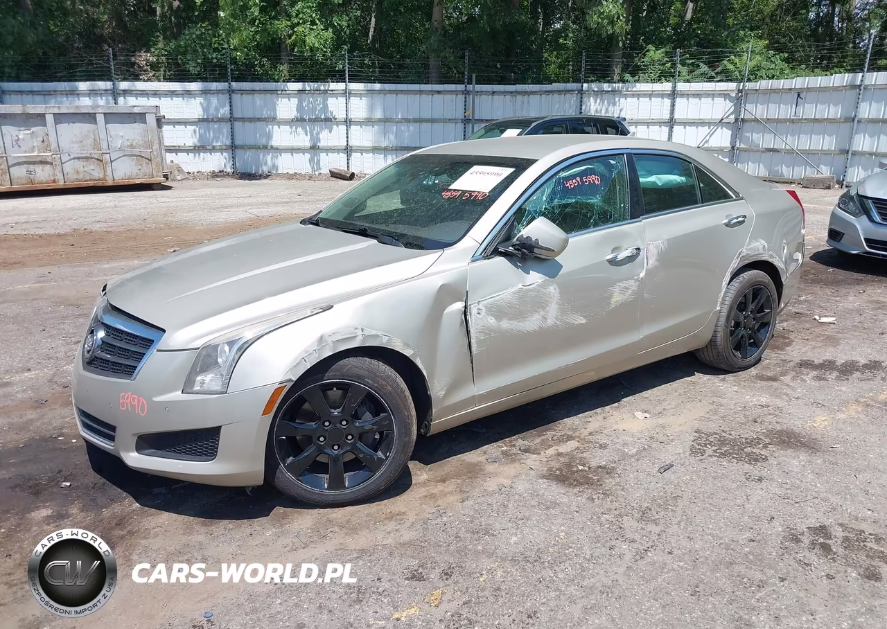 2014 Cadillac Ats Luxury VIN:1G6AH5RX4E0113535 - 2