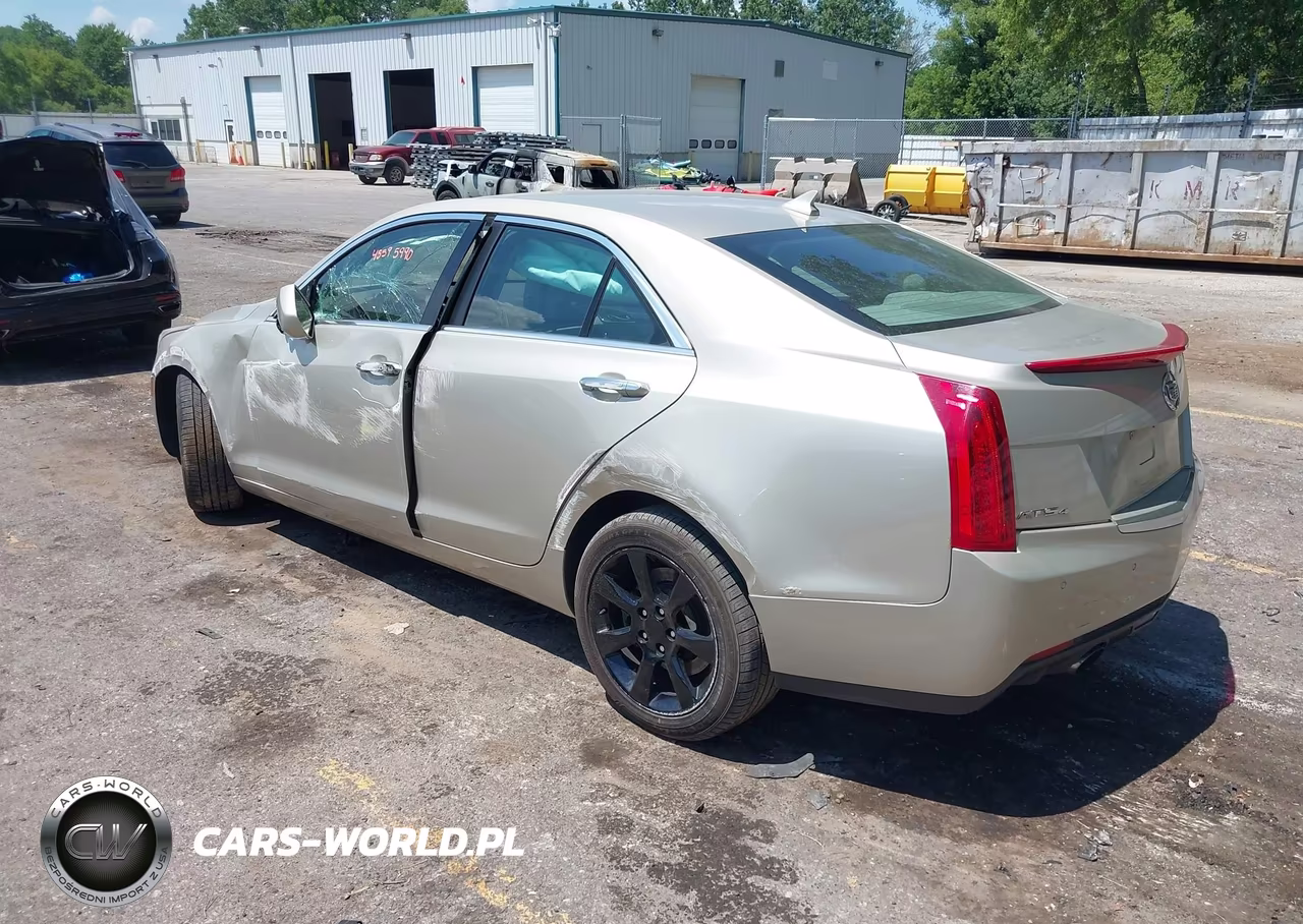2014 Cadillac Ats Luxury VIN:1G6AH5RX4E0113535 - 3