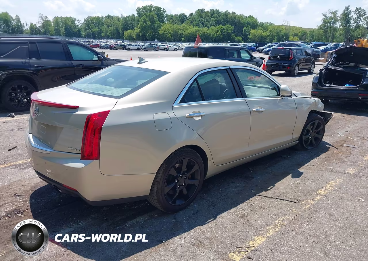 2014 Cadillac Ats Luxury VIN:1G6AH5RX4E0113535 - 4