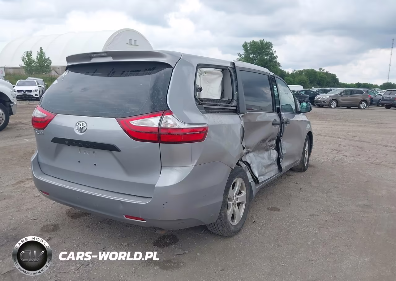 2015 Toyota Sienna L 7 Passenger VIN:5TDZK3DC8FS687550 - 4