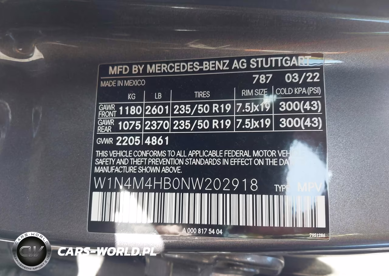 2022 Mercedes-Benz Glb 250 4Matic VIN:W1N4M4HB0NW202918 - 9