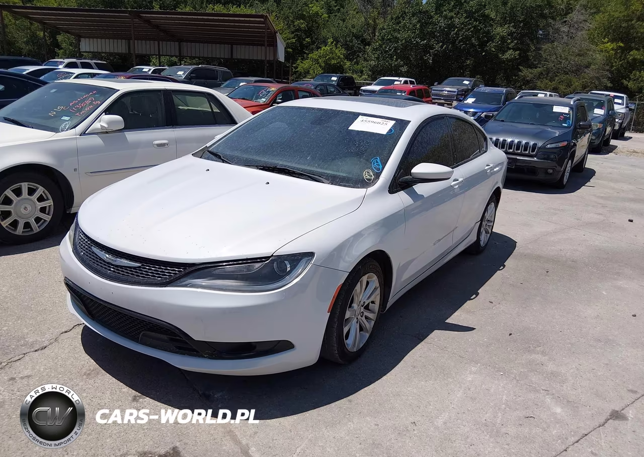 2016 Chrysler 200 S VIN:1C3CCCBG9FN722163 - 2