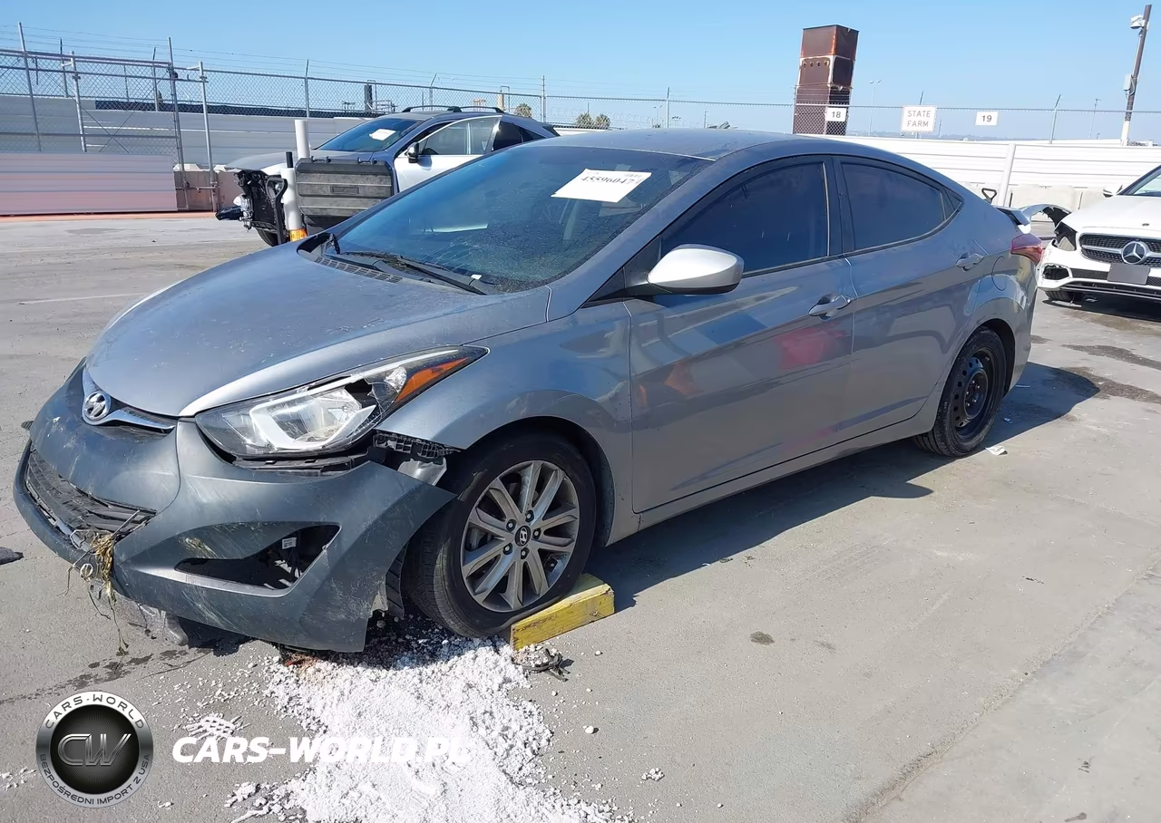 2014 Hyundai Elantra Se VIN:KMHDH4AE6EU178664 - 2