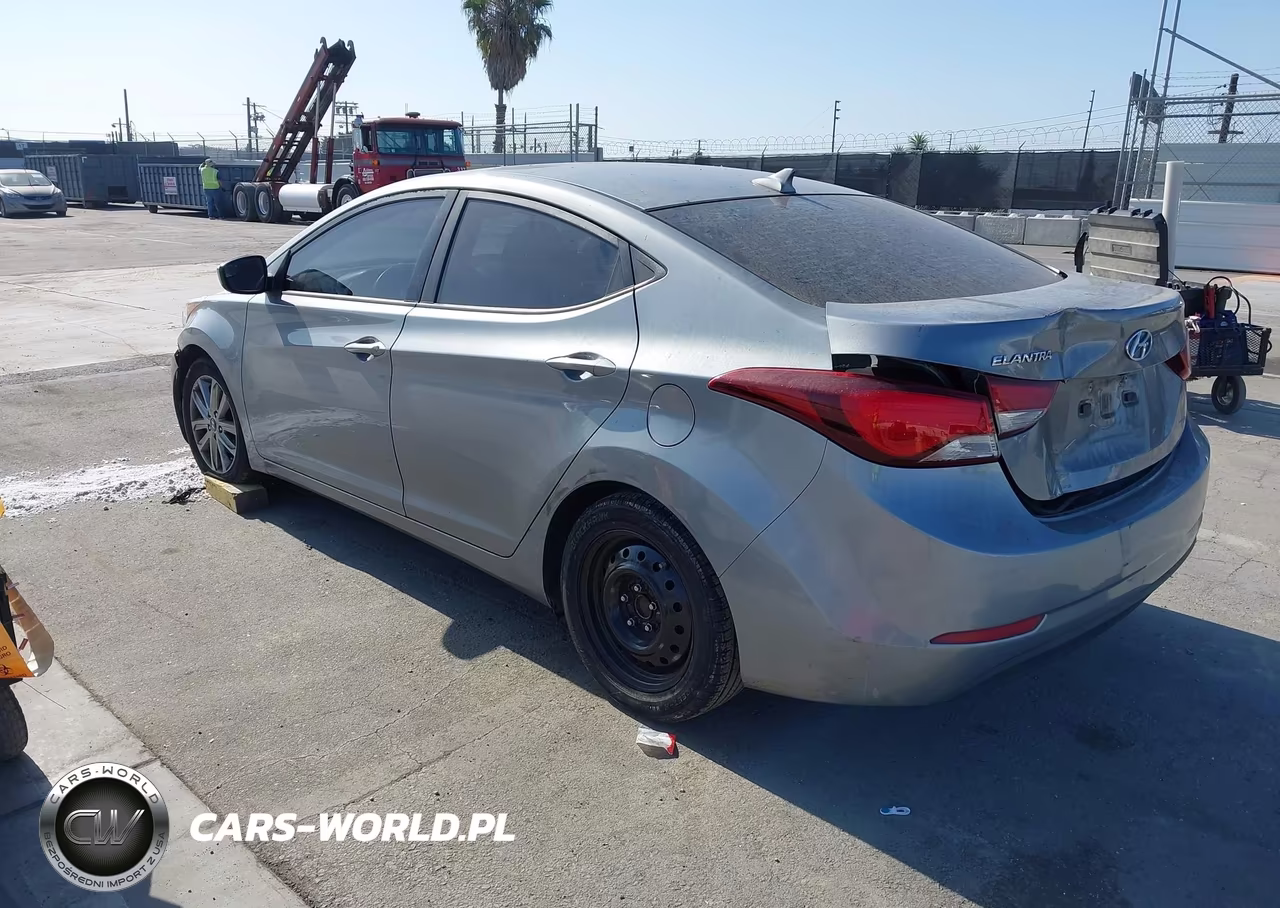 2014 Hyundai Elantra Se VIN:KMHDH4AE6EU178664 - 3