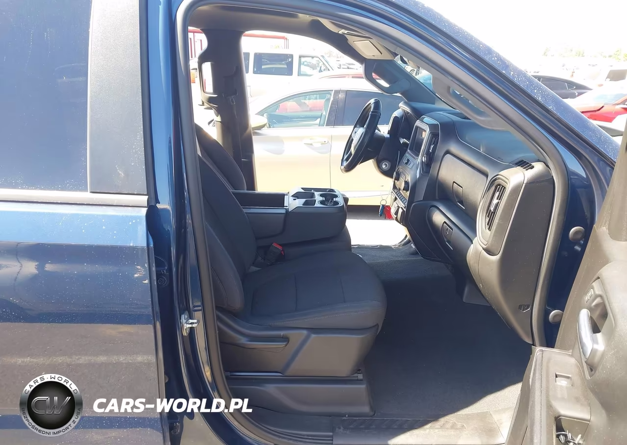 2021 Chevrolet Silverado 1500 2Wd Short Bed Custom VIN:1GCPWBEK3MZ186007 - 5