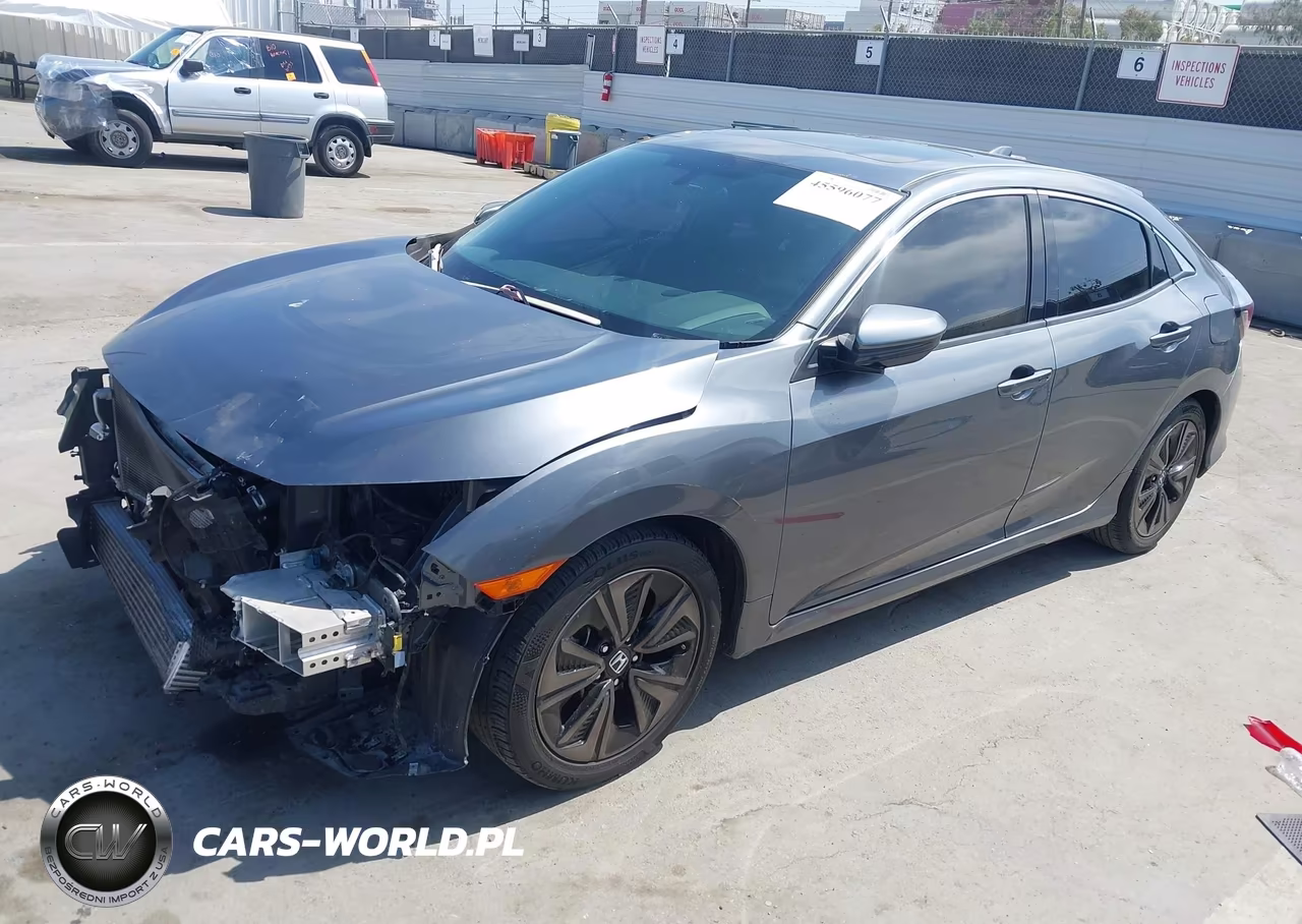 2018 Honda Civic Ex VIN:SHHFK7H54JU430340 - 2