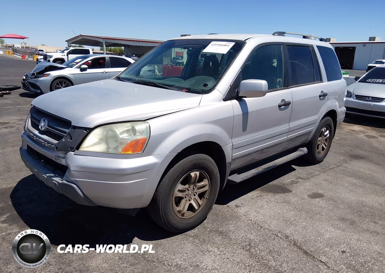 2003 Honda Pilot Ex VIN:2HKYF18493H605074 - 2