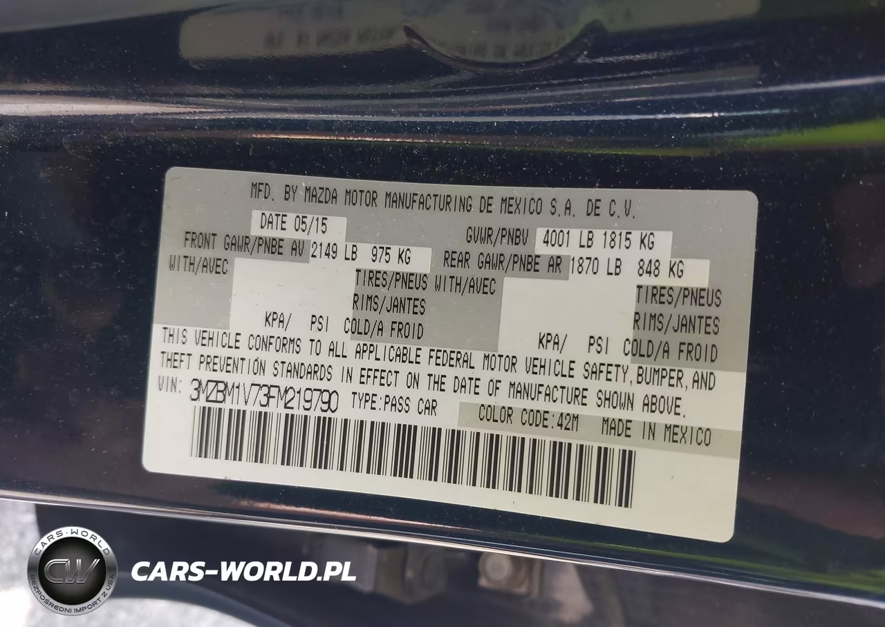 2015 Mazda Mazda3 I Touring VIN:3MZBM1V73FM219790 - 9