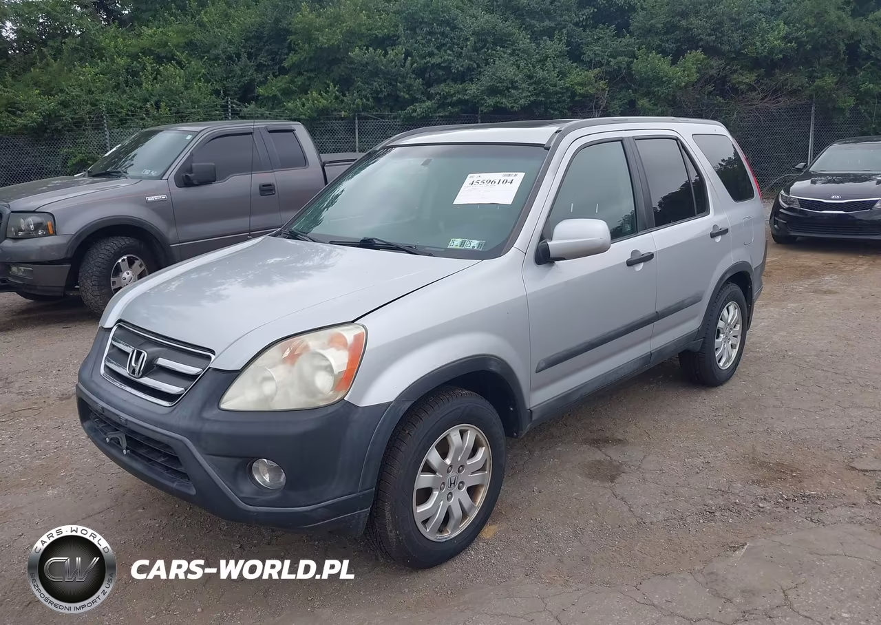 2005 Honda Cr-V Ex VIN:SHSRD78865U318513 - 2