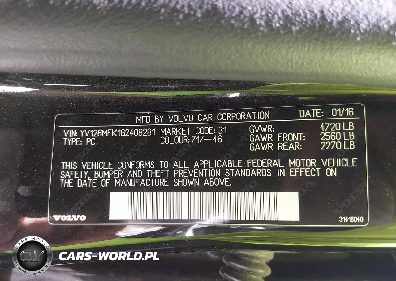 2016 Volvo S60 T5 Drive-E Premier VIN:YV126MFK1G2408281 - 9
