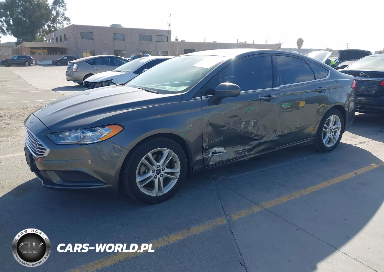 2018 Ford Fusion Hybrid Se VIN:3FA6P0LU2JR196874 - 2