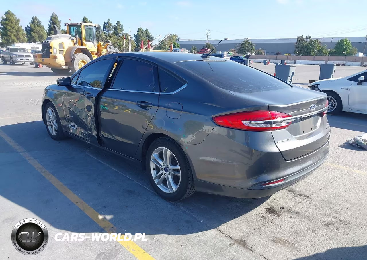 2018 Ford Fusion Hybrid Se VIN:3FA6P0LU2JR196874 - 3