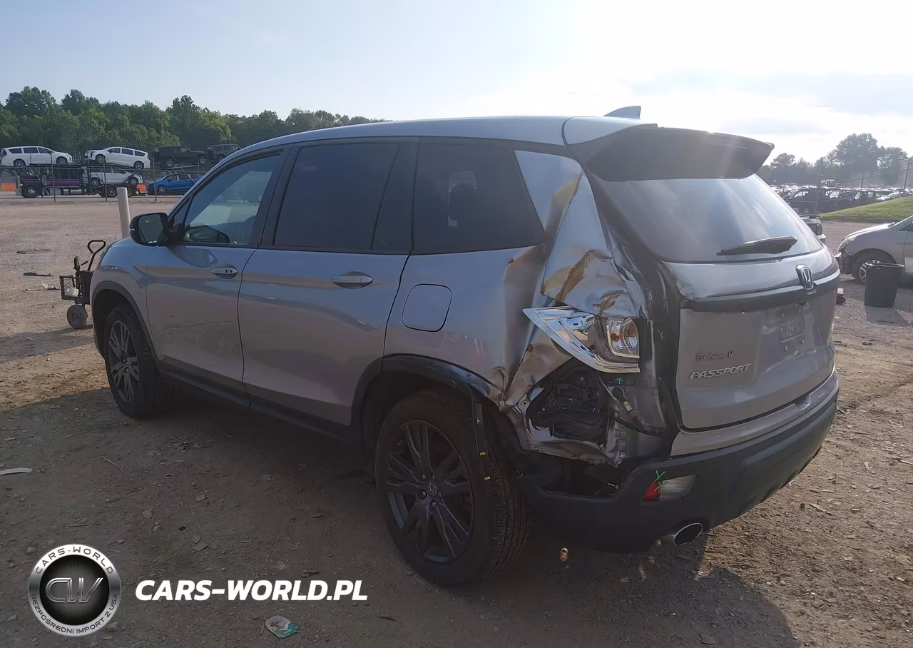 2021 Honda Passport Awd Ex-L VIN:5FNYF8H59MB024787 - 3