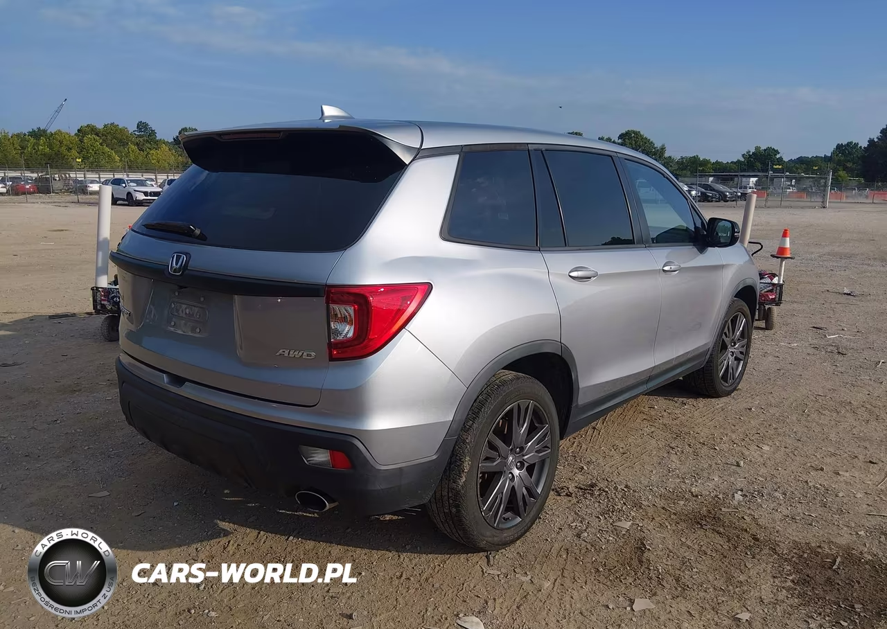 2021 Honda Passport Awd Ex-L VIN:5FNYF8H59MB024787 - 4
