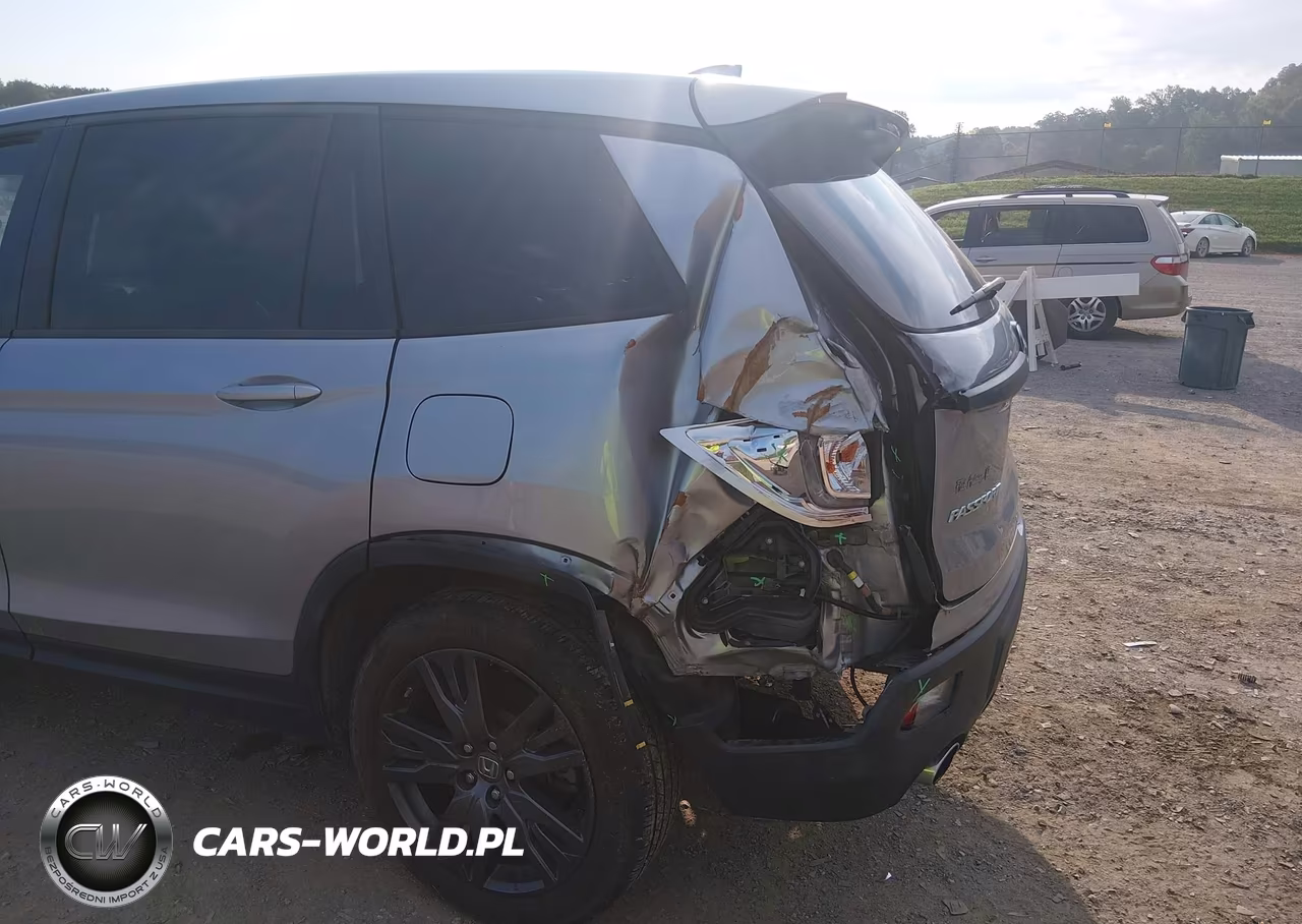 2021 Honda Passport Awd Ex-L VIN:5FNYF8H59MB024787 - 6