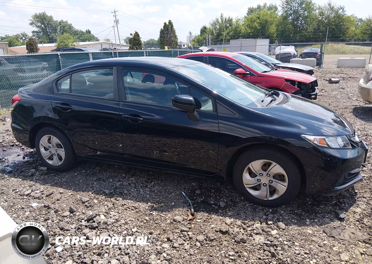 2014 Honda Civic Lx VIN:2HGFB2F53EH544127 - 13
