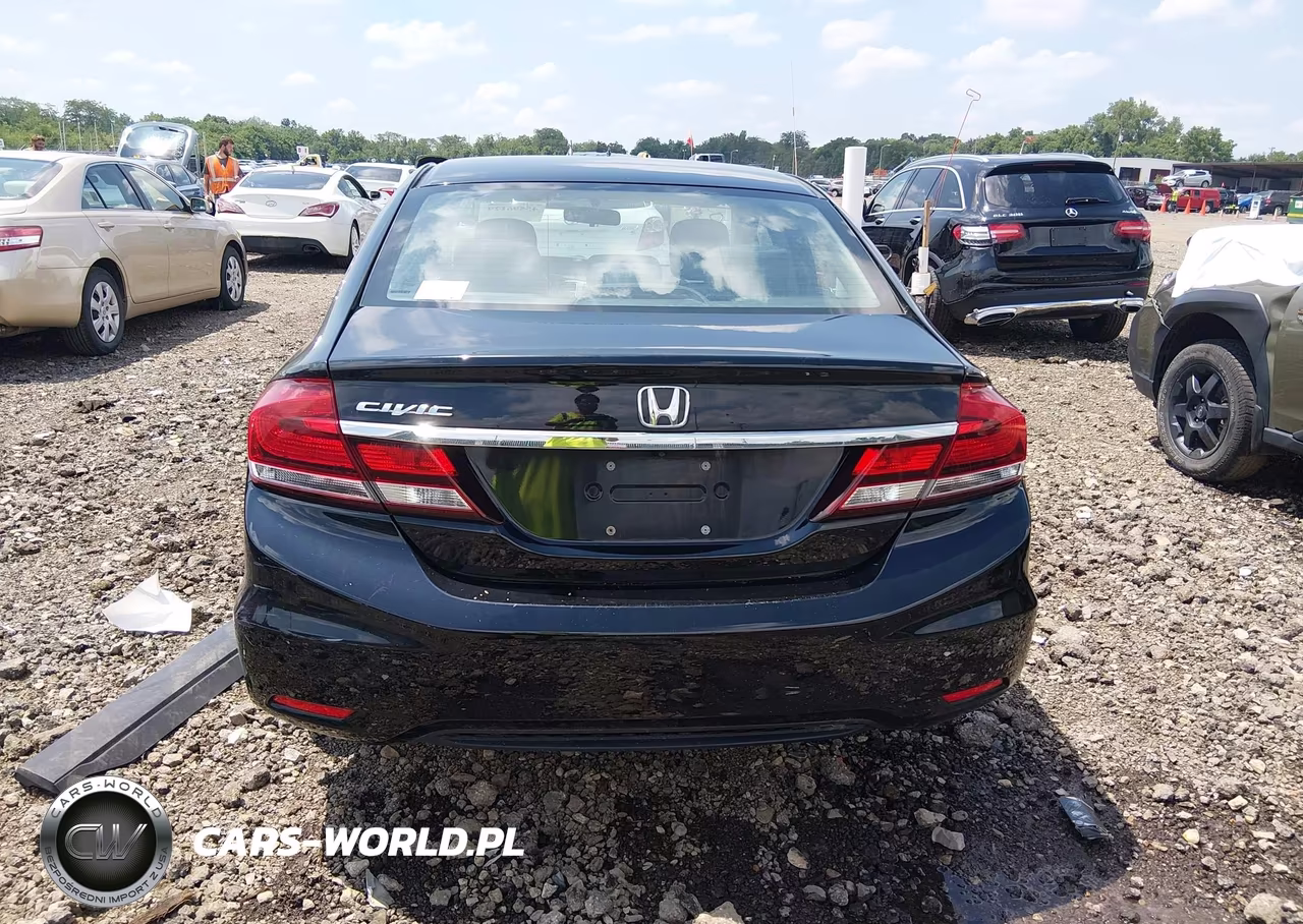 2014 Honda Civic Lx VIN:2HGFB2F53EH544127 - 16