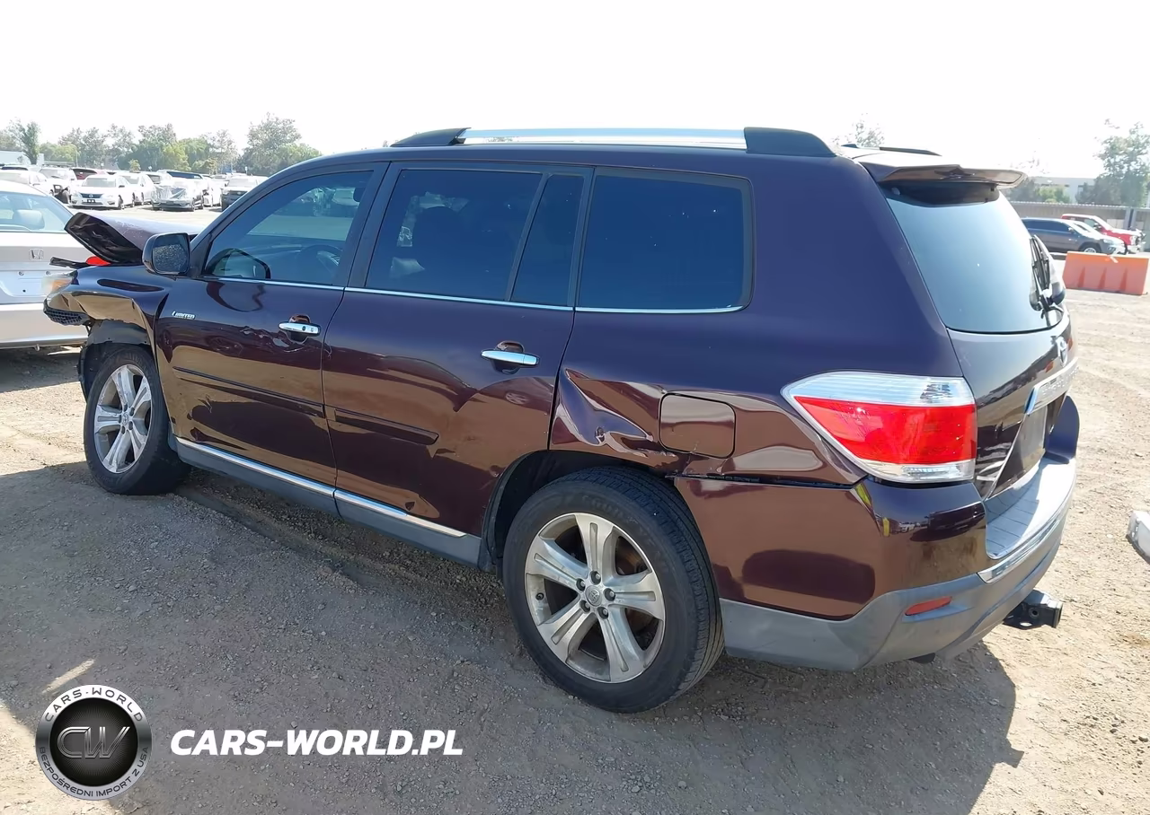 2012 Toyota Highlander Limited V6 VIN:5TDYK3EH7CS081271 - 3
