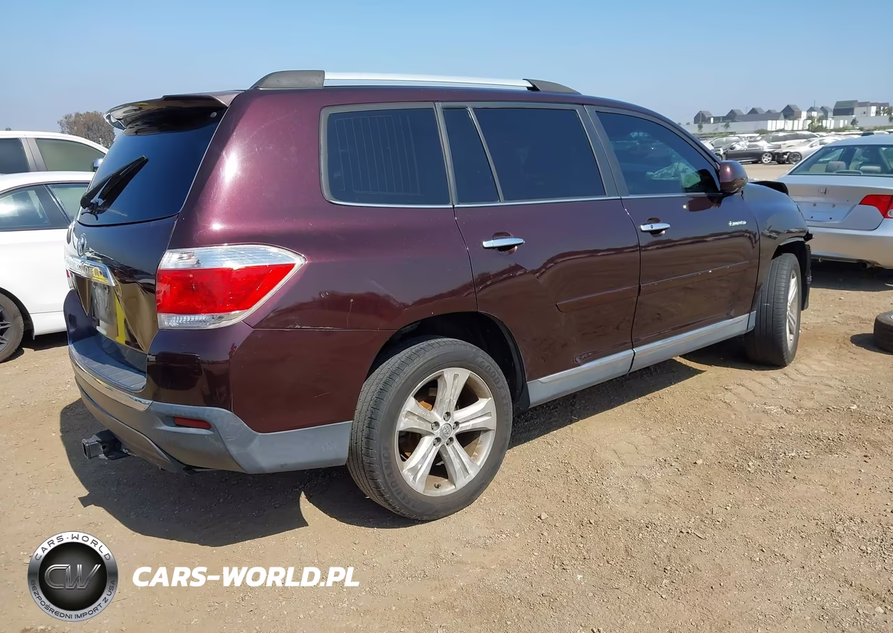 2012 Toyota Highlander Limited V6 VIN:5TDYK3EH7CS081271 - 4