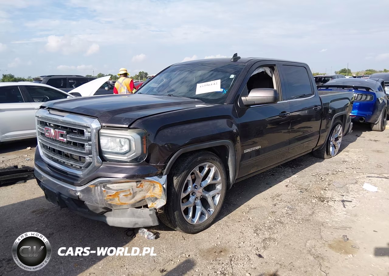 2016 GMC Sierra 1500 Sle VIN:3GTP1MEC7GG320928 - 2