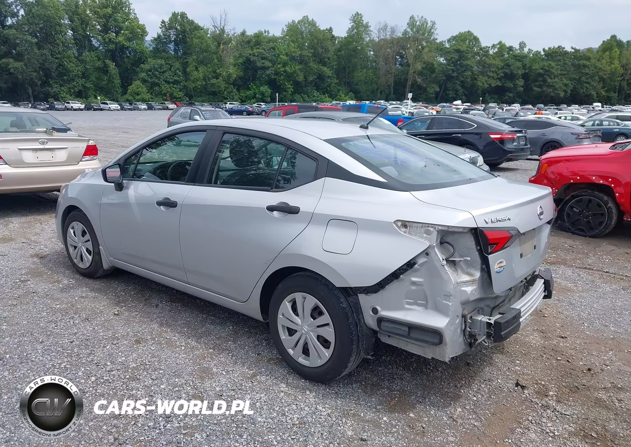 2020 Nissan Versa S Xtronic Cvt VIN:3N1CN8DV4LL829196 - 3