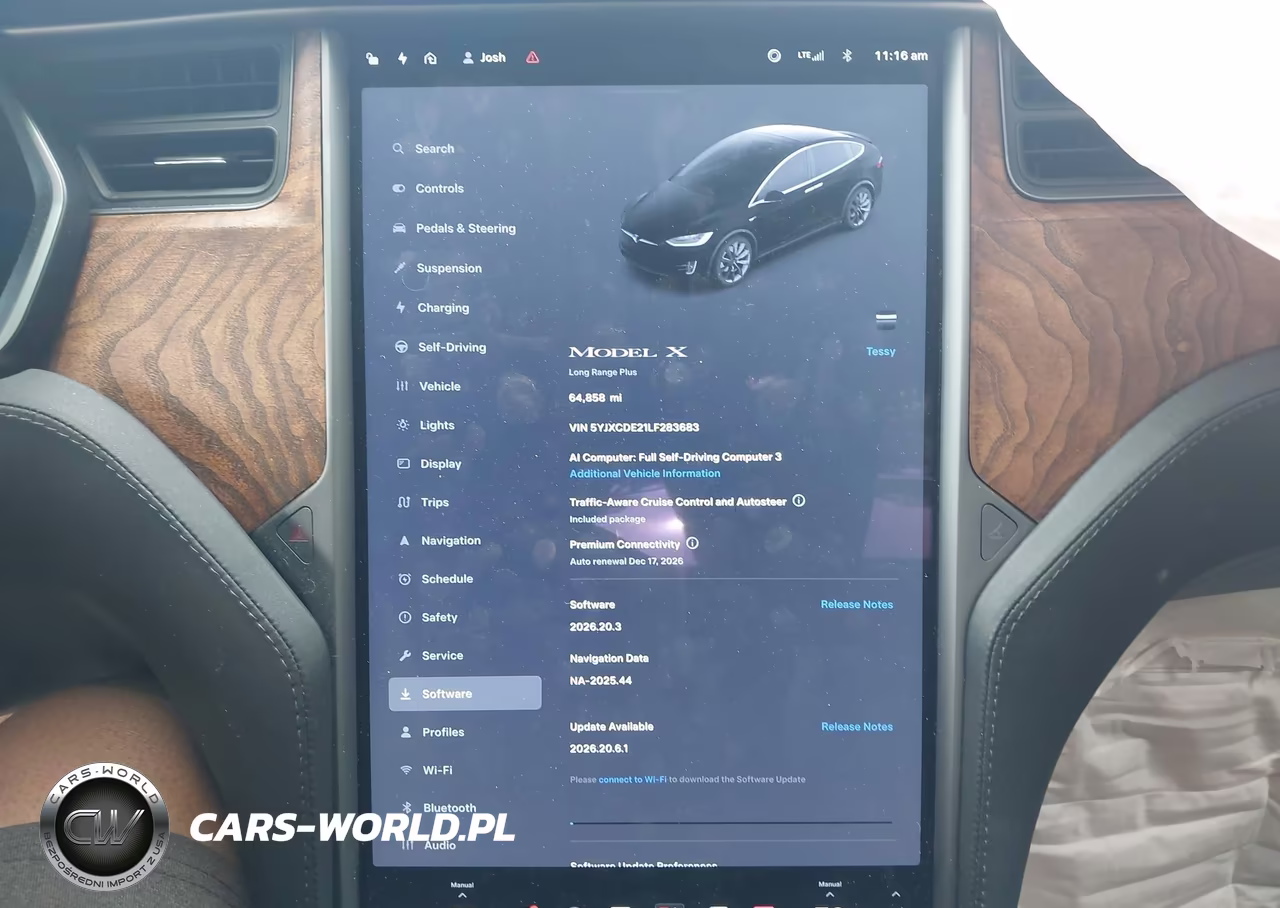2020 Tesla Model X Long Range Dual Motor All-Wheel Drive-Long Range Plus Dual Motor All-Wheel Drive VIN:5YJXCDE21LF283683 - 7