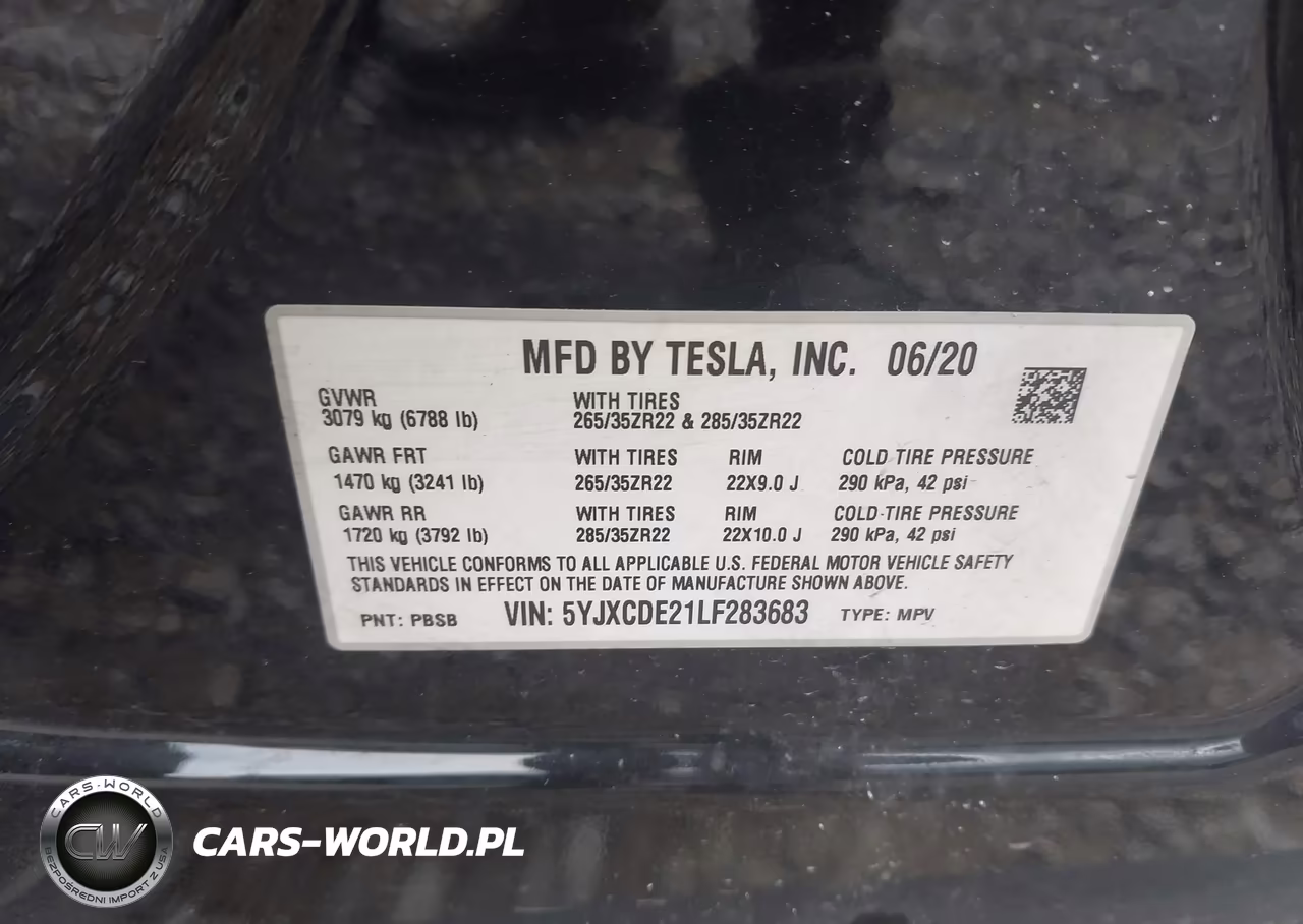 2020 Tesla Model X Long Range Dual Motor All-Wheel Drive-Long Range Plus Dual Motor All-Wheel Drive VIN:5YJXCDE21LF283683 - 9