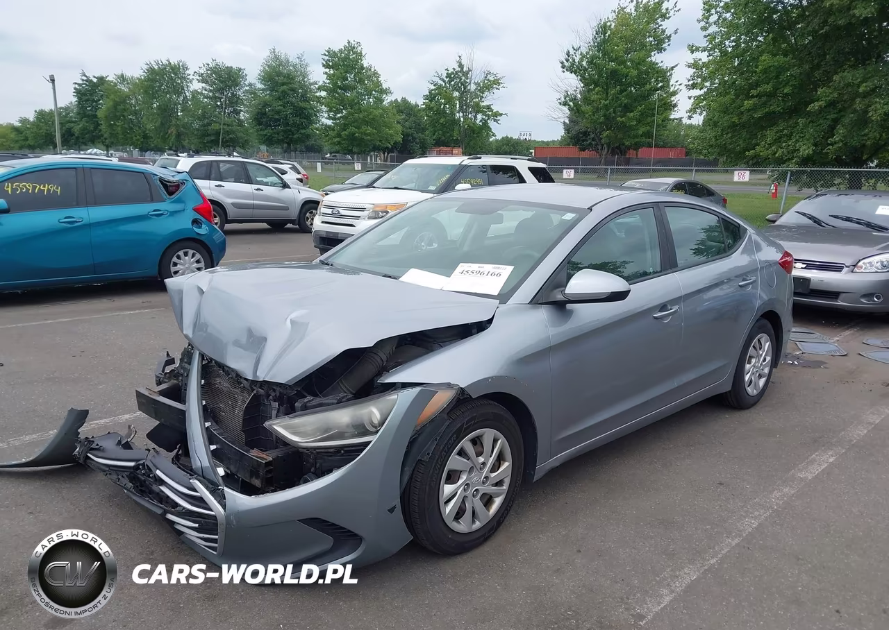 2017 Hyundai Elantra Se VIN:5NPD74LF8HH156595 - 2