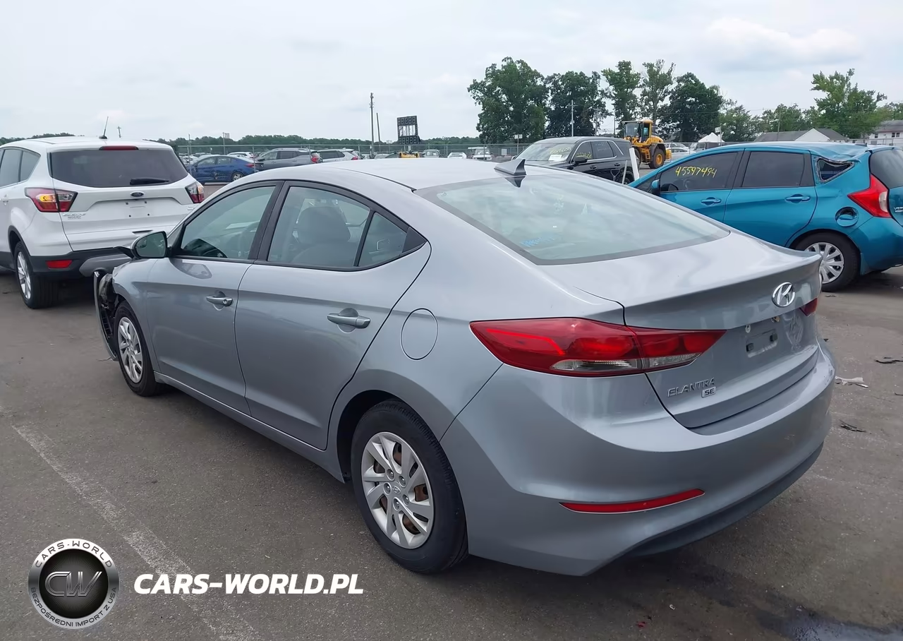 2017 Hyundai Elantra Se VIN:5NPD74LF8HH156595 - 3