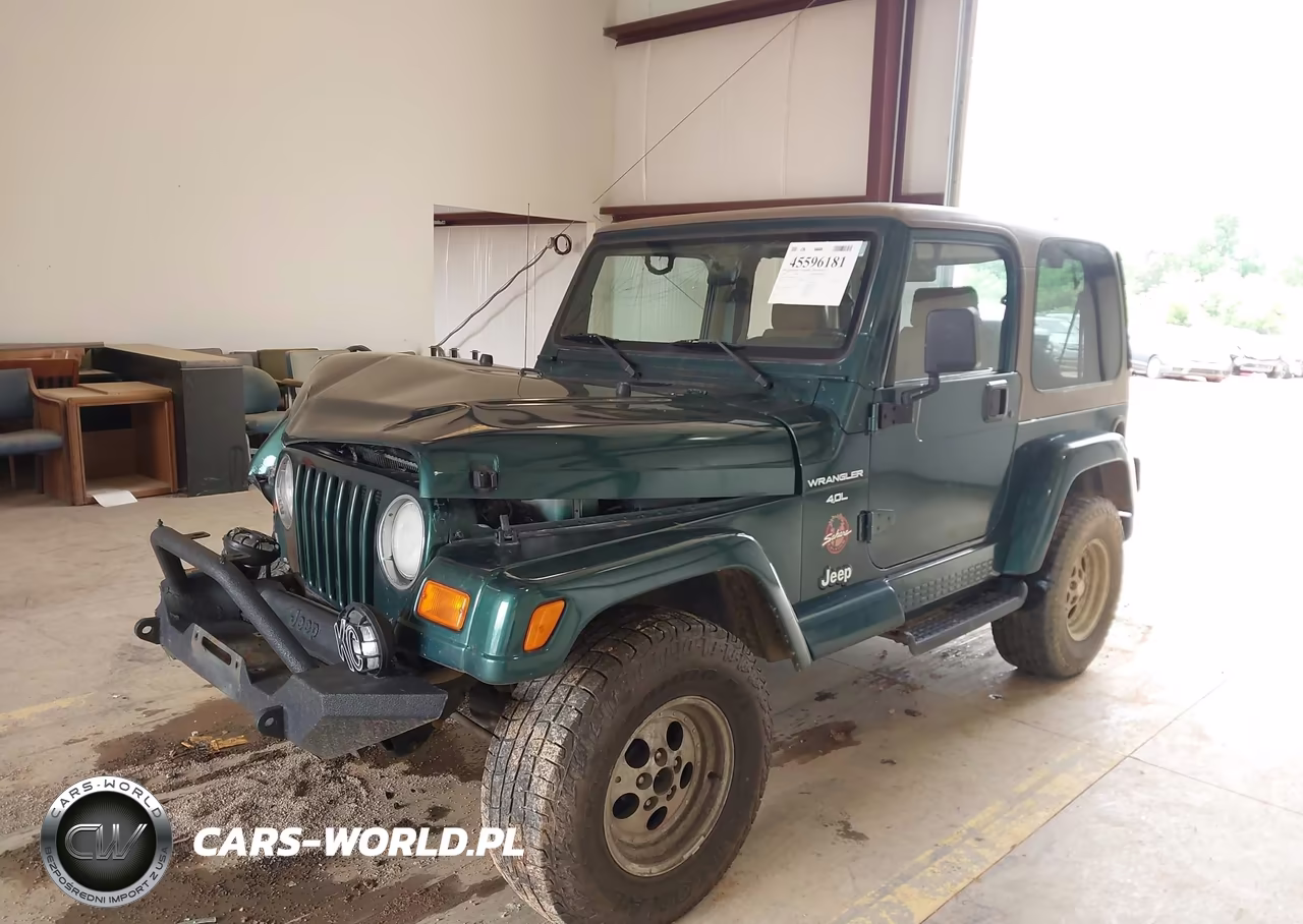 1999 Jeep Wrangler Sahara VIN:1J4FY49S8XP411284 - 2