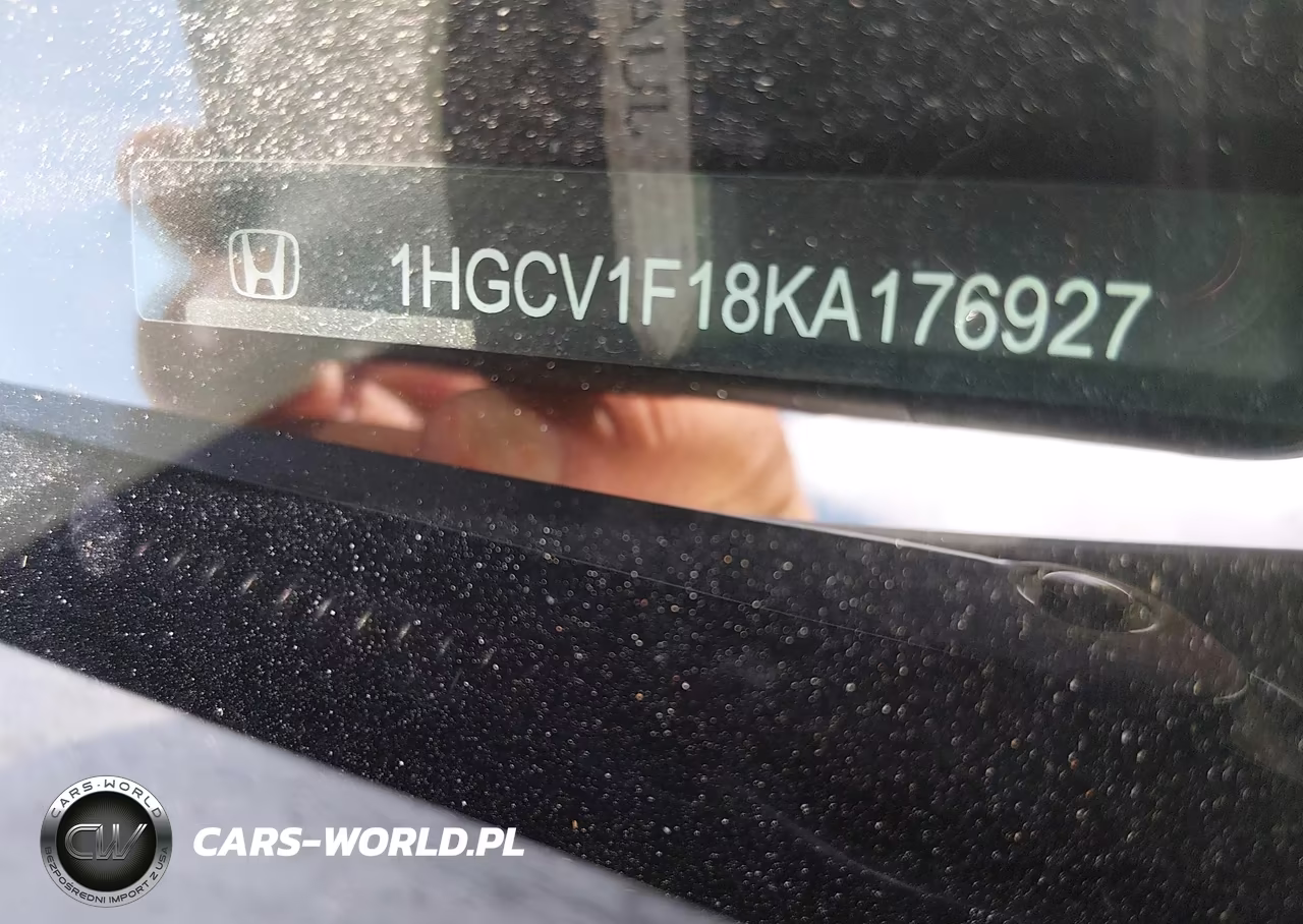 2019 Honda Accord Lx VIN:1HGCV1F18KA176927 - 18
