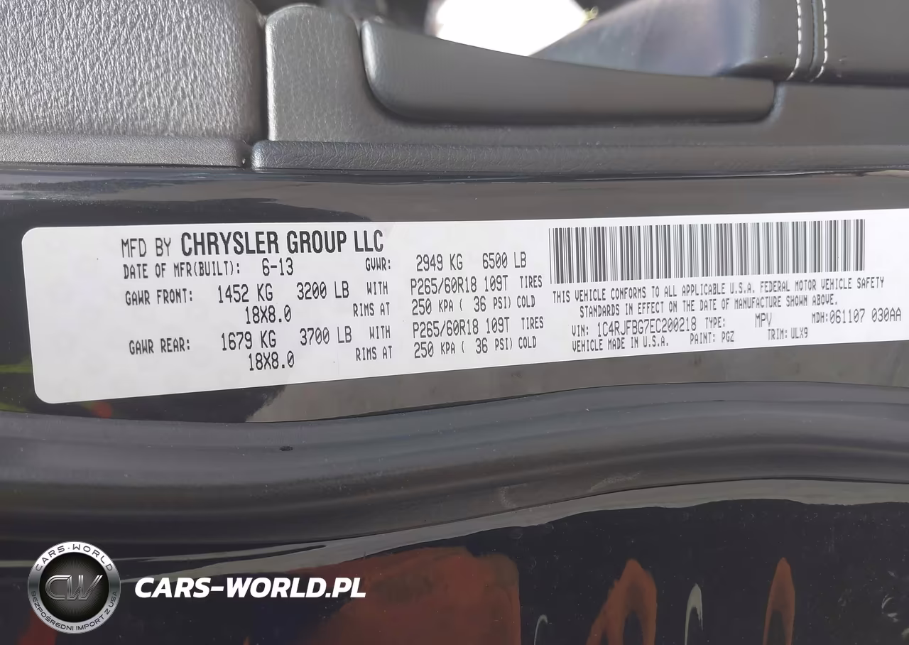 2014 Jeep Grand Cherokee Limited VIN:1C4RJFBG7EC200218 - 9