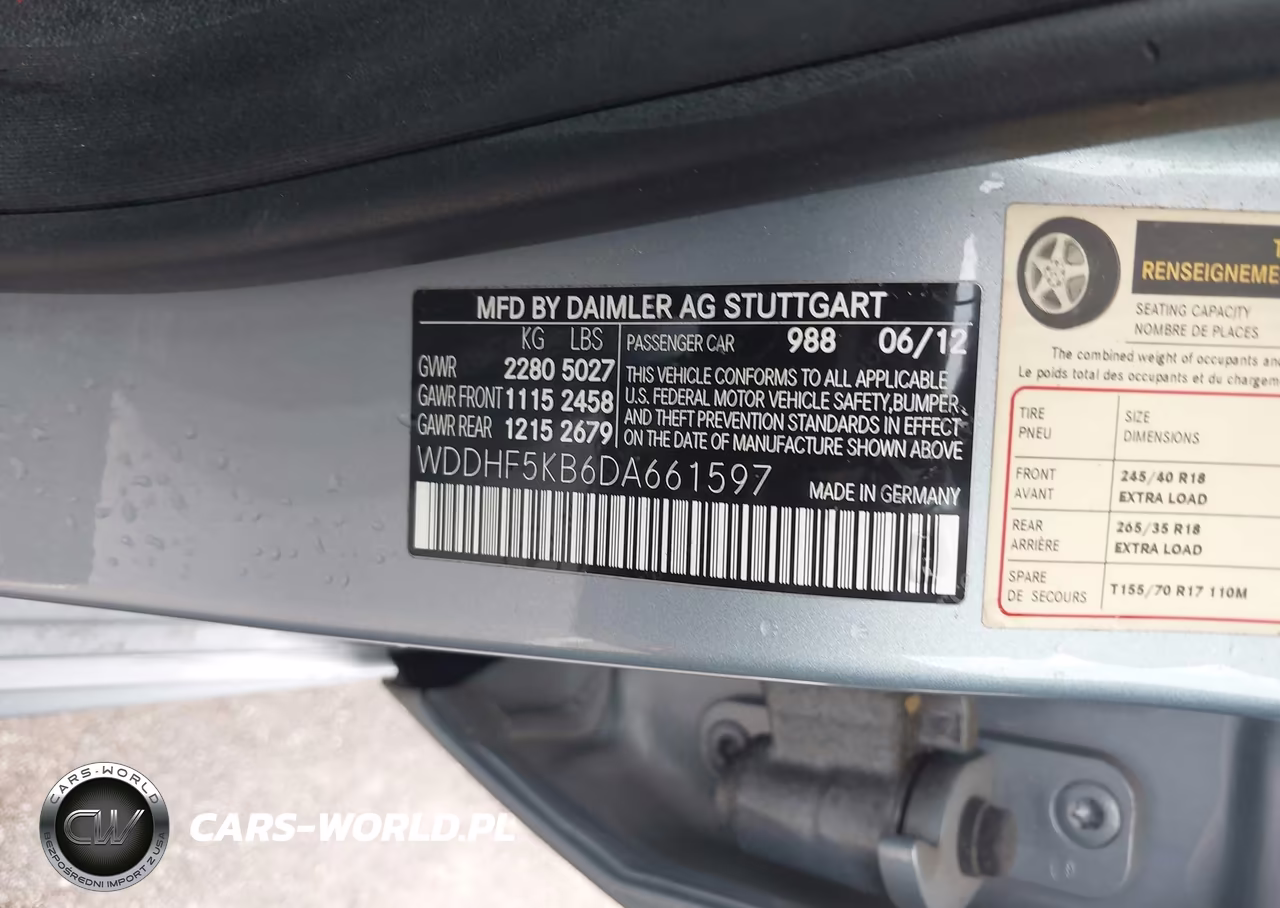 2013 Mercedes-Benz E 350 VIN:WDDHF5KB6DA661597 - 9
